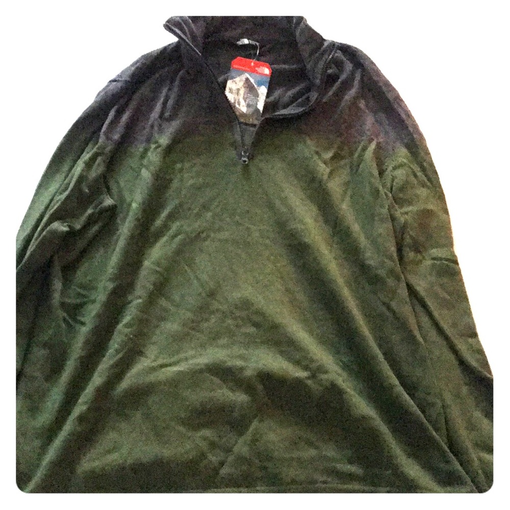 NWT Men’s North Face quarter zip sweater XL